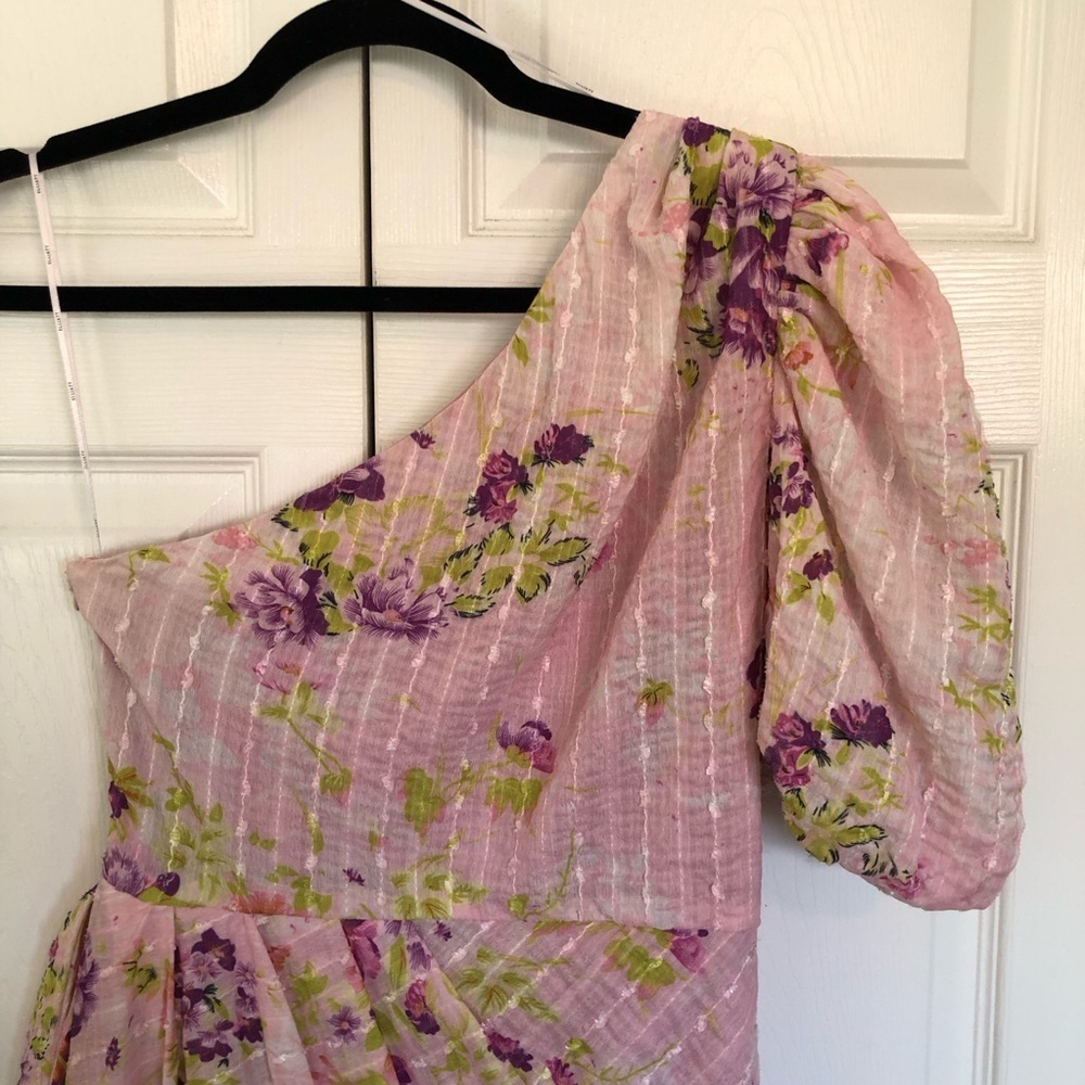 Elliatt Pink Floral Esteem Mini Dress Size M - Picture 11 of 13